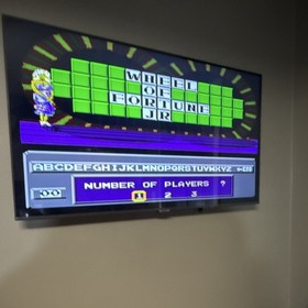 Nintendo NES - Wheel of Fortune Junior Edition- Tested / Works 