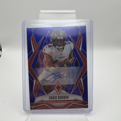 Chris Godwin 2025 Phoenix Football Blue Auto /49 No. 61 Tampa Bay