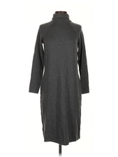 Talbots Women Gray Casual Dress P Petites