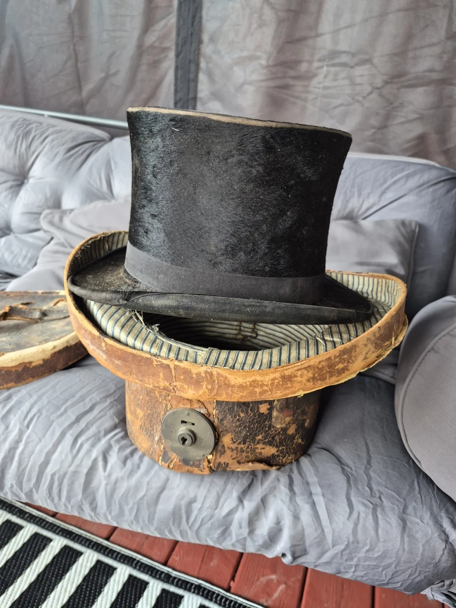 希少 MOUNTAIN RESEARCH TOP HAT (SILK HAT) 100% Silk Vintage Hats for Men for sale | eBay