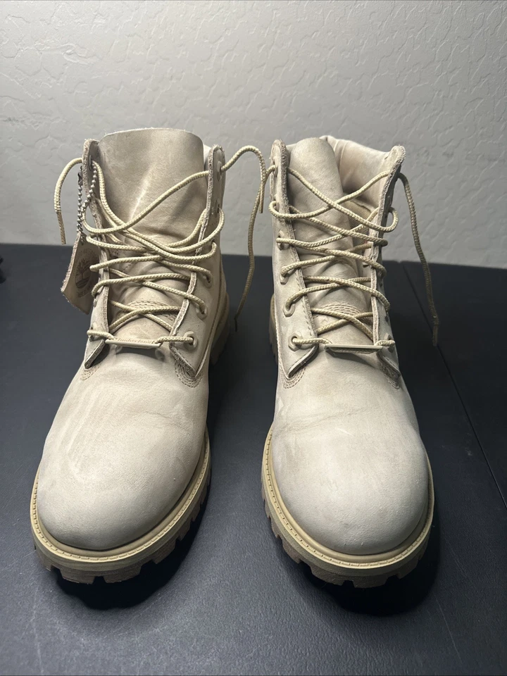 Timberland Premium 6 pulgadas Bota Big Kid Talla 7 Angora Foto 4 de 4