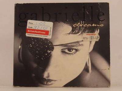 GABRIELLE DREAMS (DIGIPAK) (H17) 7 Track CD Single including Picture Sleeve GO B