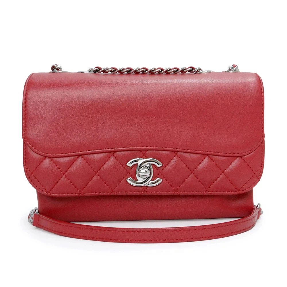 CHANEL Red Quilted Bags & Handbags for Women for sale | eBay
