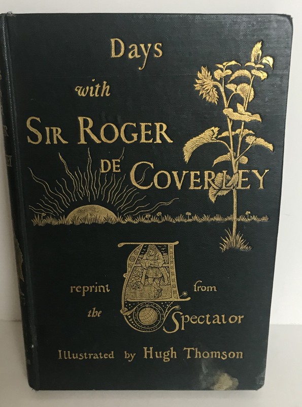 Days with Sir Roger De Coverley-Hardcover-Published in 1892