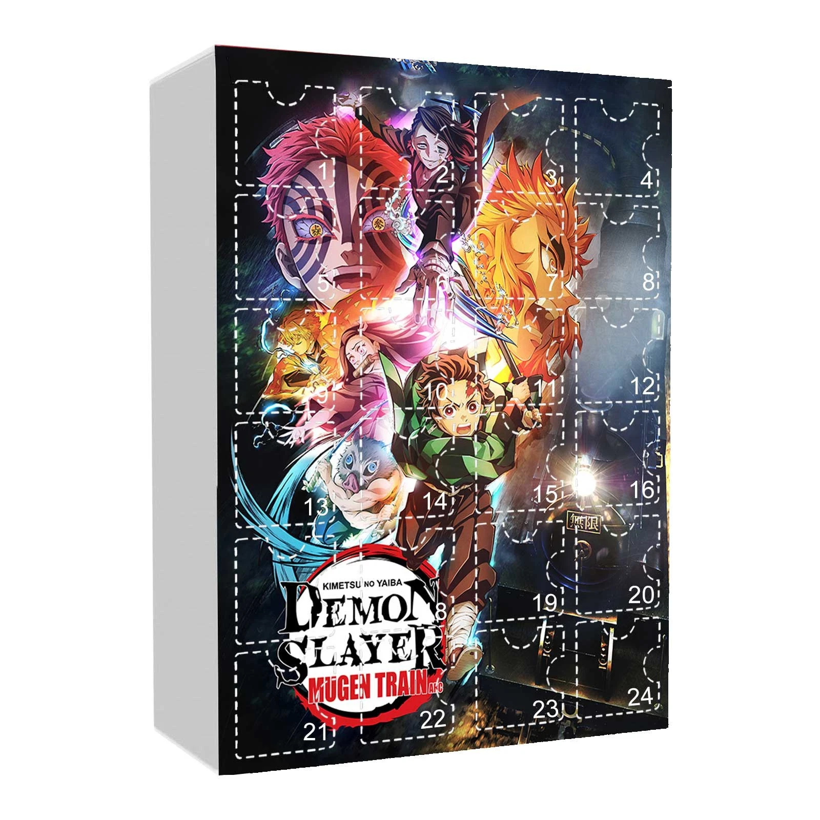 Demon Countdown Advent Calendar 2025, Xmas Kids Gift Box