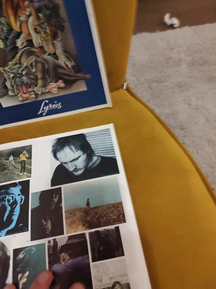 Elton John Liberty Scraps & Lyrics Magazine 1975 Cd Vinyl Poster  - Image 2 of 4