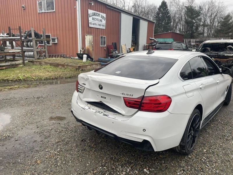2015-2016 BMW 428i Left Driver Side Rear Door White Gran Coupe - Изображение 4 из 4