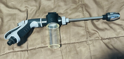 #ad Pressure Washer Foam Cannon Trigger Handle w Foam Bottle amp; Extension Wand Jet $15.50