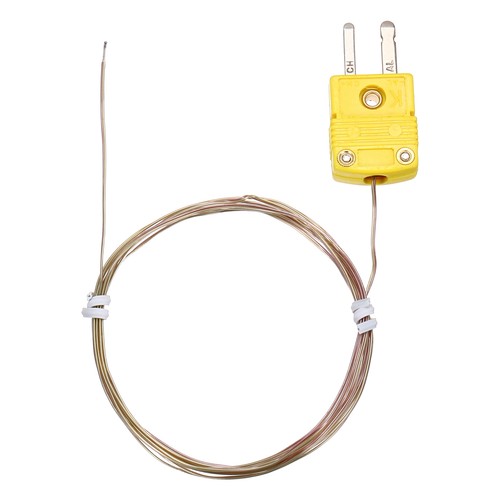 Mini connettore termocoppia tipo K sensore temperatura 5 piedi, filo 0,8 mm - Foto 1 di 6