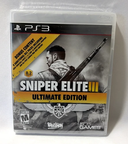 Sniper Elite III: Ultimate Edition PlayStation PS3 - New Factory Sealed