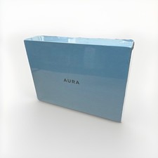 Aura Carver Sea Salt Digital Landscape Display AF900-WHT Factory Sealed