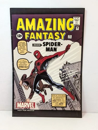 2002 Marvel's Spider-Man "Amazing Fantasy" Comic Book Vol.1 No.15- Reprint