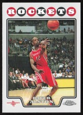 2008-09 Topps Chrome Refractors Rafer Alston #59 Houston Rockets