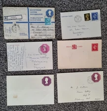 mixed lot GB Postal Stationery Various (6 items)