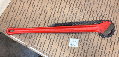 RIDGID Model C-24 Heavy-Duty Chain Wrench 3'' New open box Has Paint Scratches