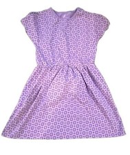 Girls sz 8 Tea Collection Twirl Dress Girls purple floral cotton dress