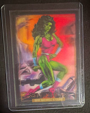 2024 Marvel Masterpieces 92 Platinum She-Hulk Lenticular #82