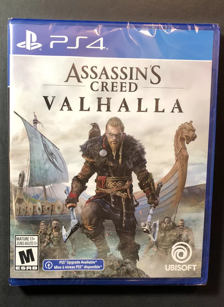 Assassins Creed Valhalla Playstation 4 PS4 PS5 Upgradeable - Brand