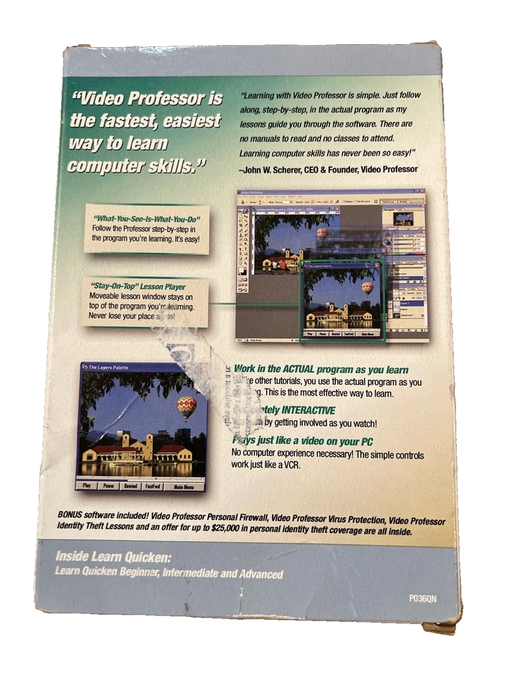 VIDEO PROFESSOR Learn Quicken Complete 3-CD Set - Manage Finances Like a Pro - Image 4 of 4