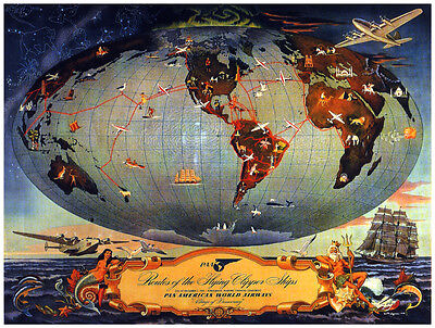 Quality POSTER.Map of the World.Mapa Mundi.Travel shop Interior Design  art.v1354 