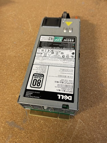 Fuente de alimentación Dell 495W EPP para PowerEdge R630 R730 R640 R740 VKDD2 9338D 5RHVV - Imagen 2 de 3