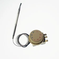 1PCS 220V 16A Thermostat Knob Refrigerator Temperature Switch Controller Probe #