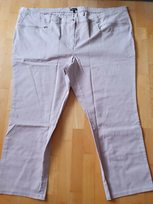 ULLA POPKEN ~ 64  rosa rose  Hose ~ Jeans  Mod. Mony straight & tapered