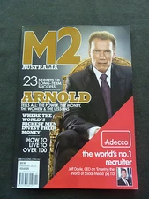 ARNOLD SCHWARZENEGGER M2 ULTRA RARE AUSSIE MAGAZINE! NOV/DEC 2012!