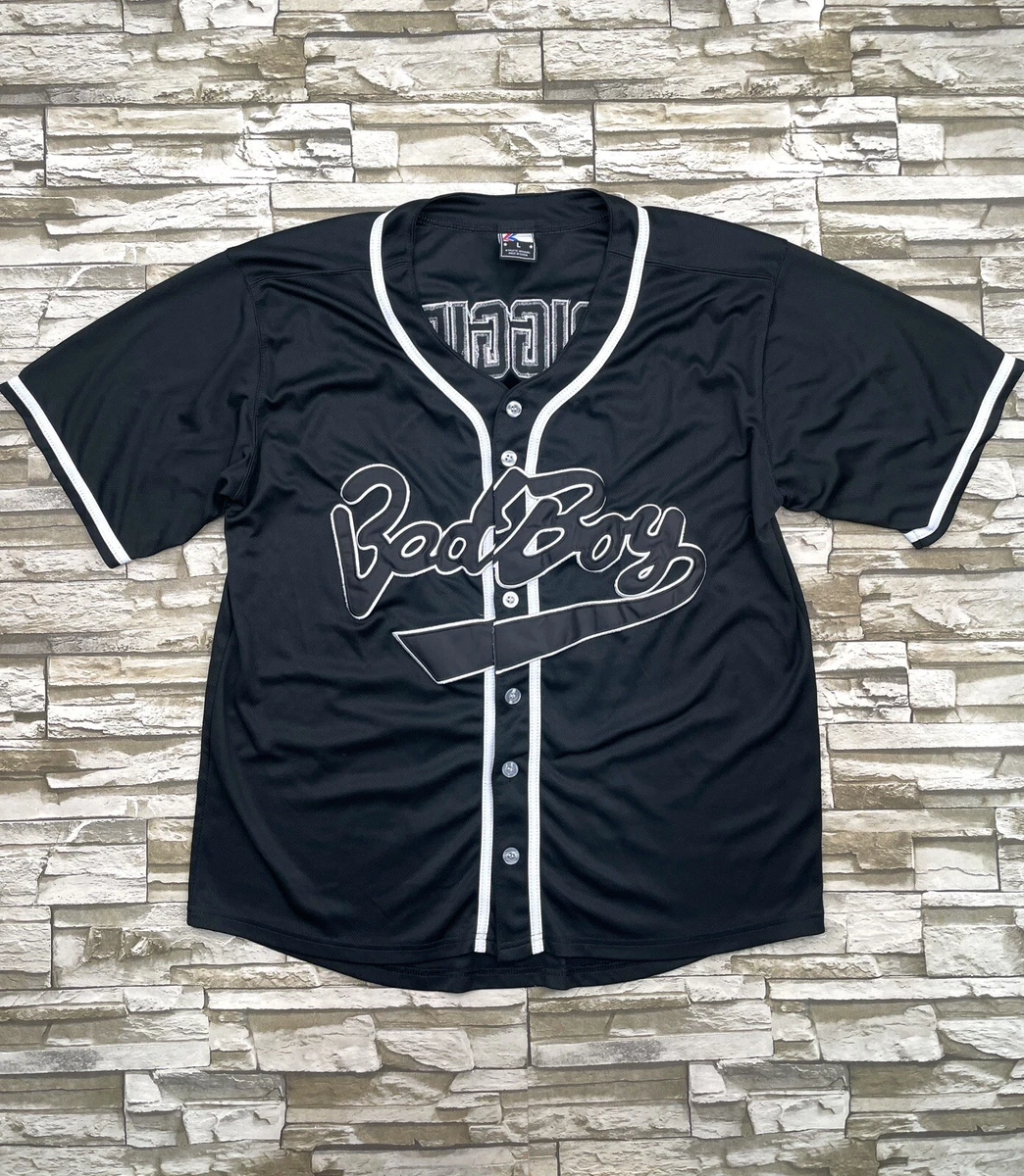 Biggie #10 Bad Boy Movie Baseball Jersey Black - Top Smart Design