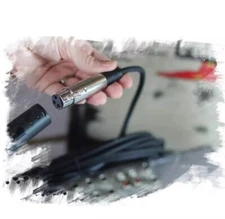 XLR Microphone Cable 20FT - FAT TOAD Mic Cord Female Male 3 Pin Recording Wire