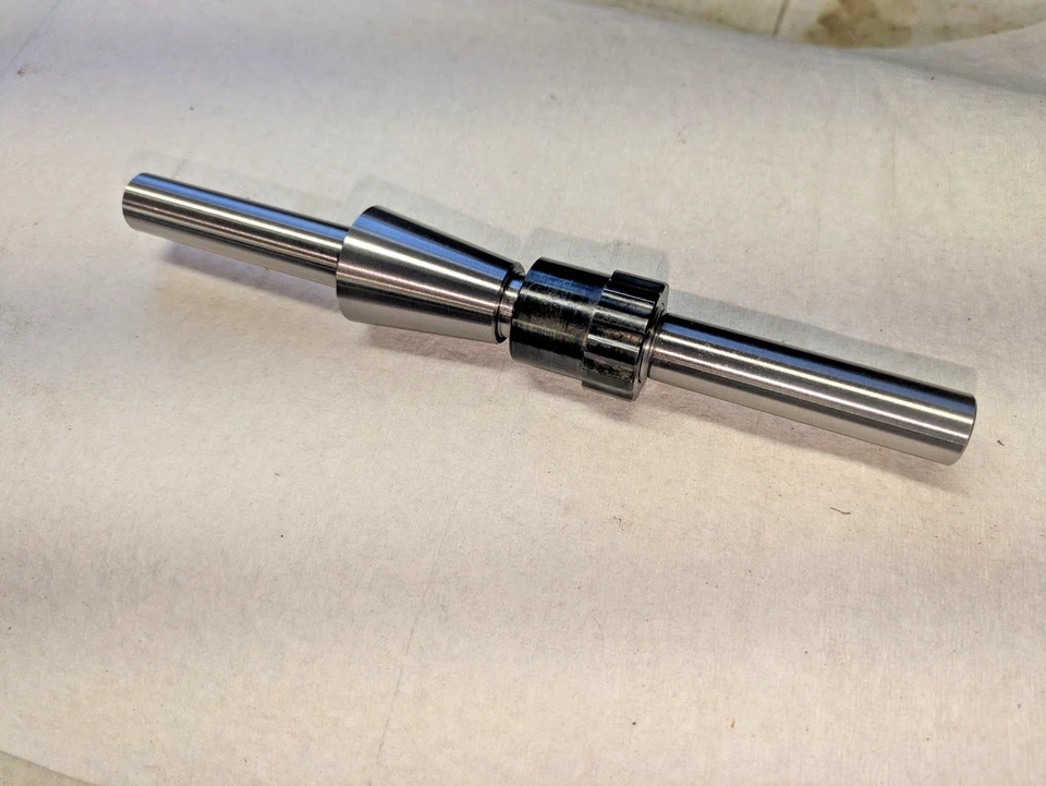 Amoladora de superficie eje de equilibrio 3 en 12 cono similar al mandril de sala de herramientas Sopko Foto 3 de 4