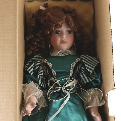Cheyenne Kais American Artists Porcelain Large Doll 25'' W/ Accessories 11/2000