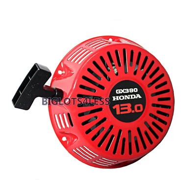BIGLOTS4LESS PULL START STARTER RECOIL ASSY FOR HONDA GX390 13HP GX340 11HP ENGINE GENERATOR