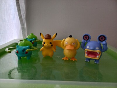 Pokemon Figuren Meisterdetektiv Pikachu 5x Burger King 2019 Spielzeug