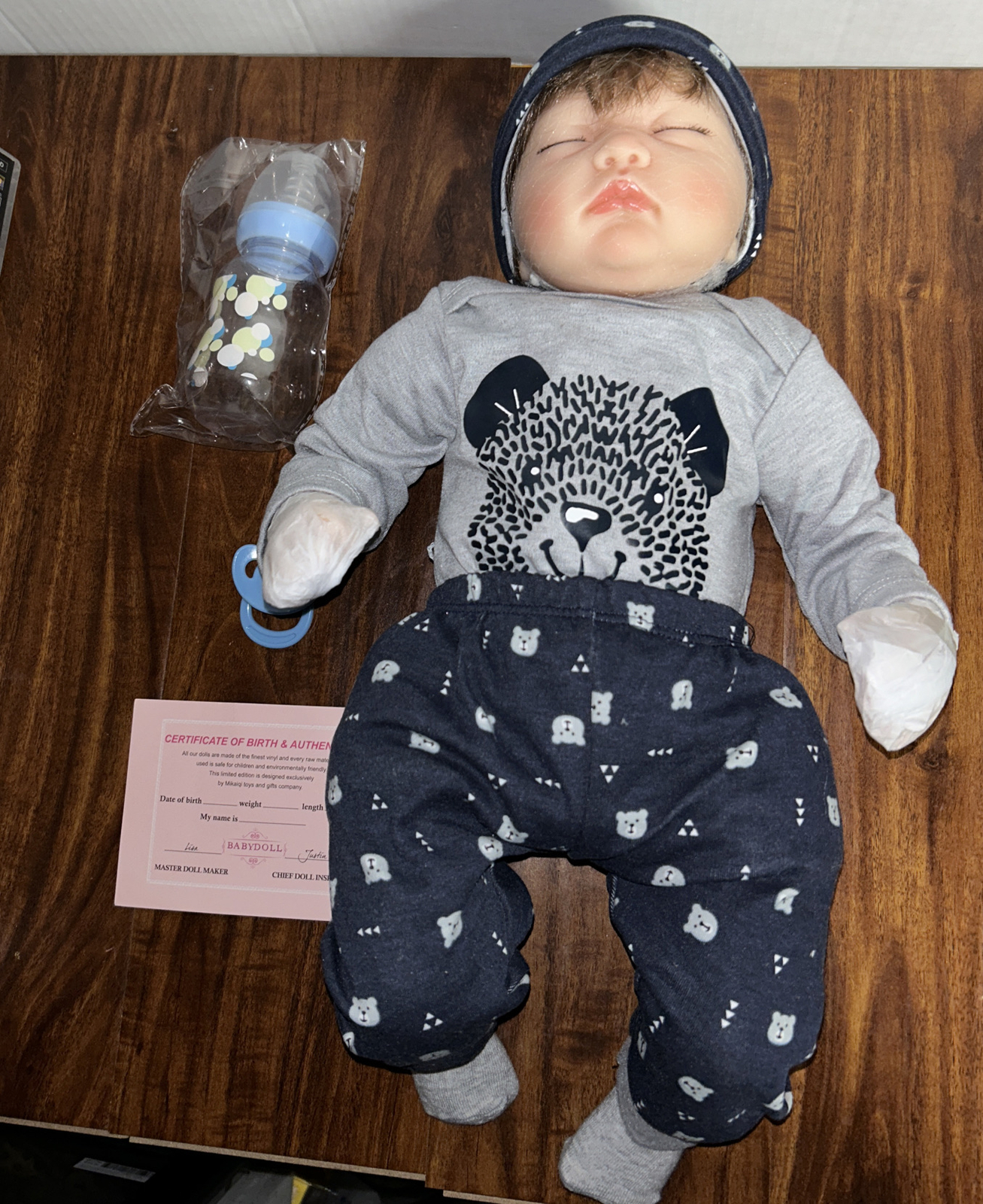 CHAREX Reborn Baby Dolls, 22 inches Newborn Lifelike Soft Si