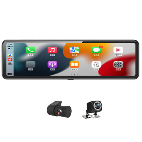 Dash Cam 1080P Car DVR Recorder GPS Navigation For Apple Carplay Android Auto - Picture 1 of 23