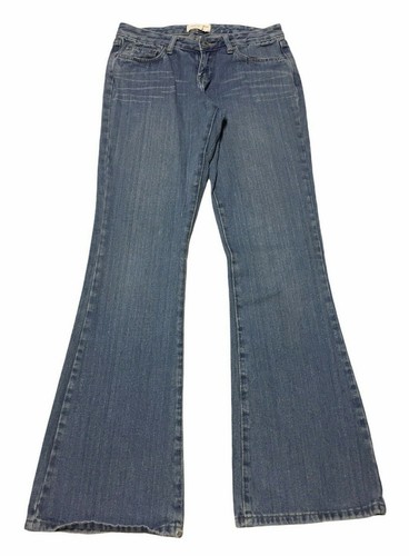 Women's Ladies *ABERCROMBIE & FITCH* Bootcut Blue Jeans Denim Size 2 100% Cotton