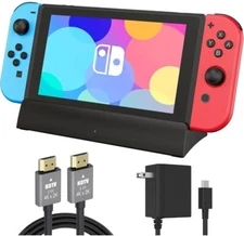 TV Docking Station for Switch/Switch OLED, Replacement for Official Switch Dock