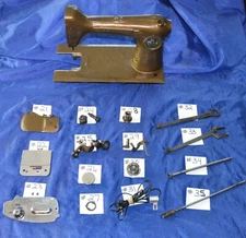 NEW HOME MODEL F SEWING MACHINE USED ORIGINAL PARTS IN GOOD CONDITION