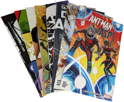 8x Marvel  Vol. 1 Trade Paperback TPB Lot: Antman, Strikeforce, Thor, Widow