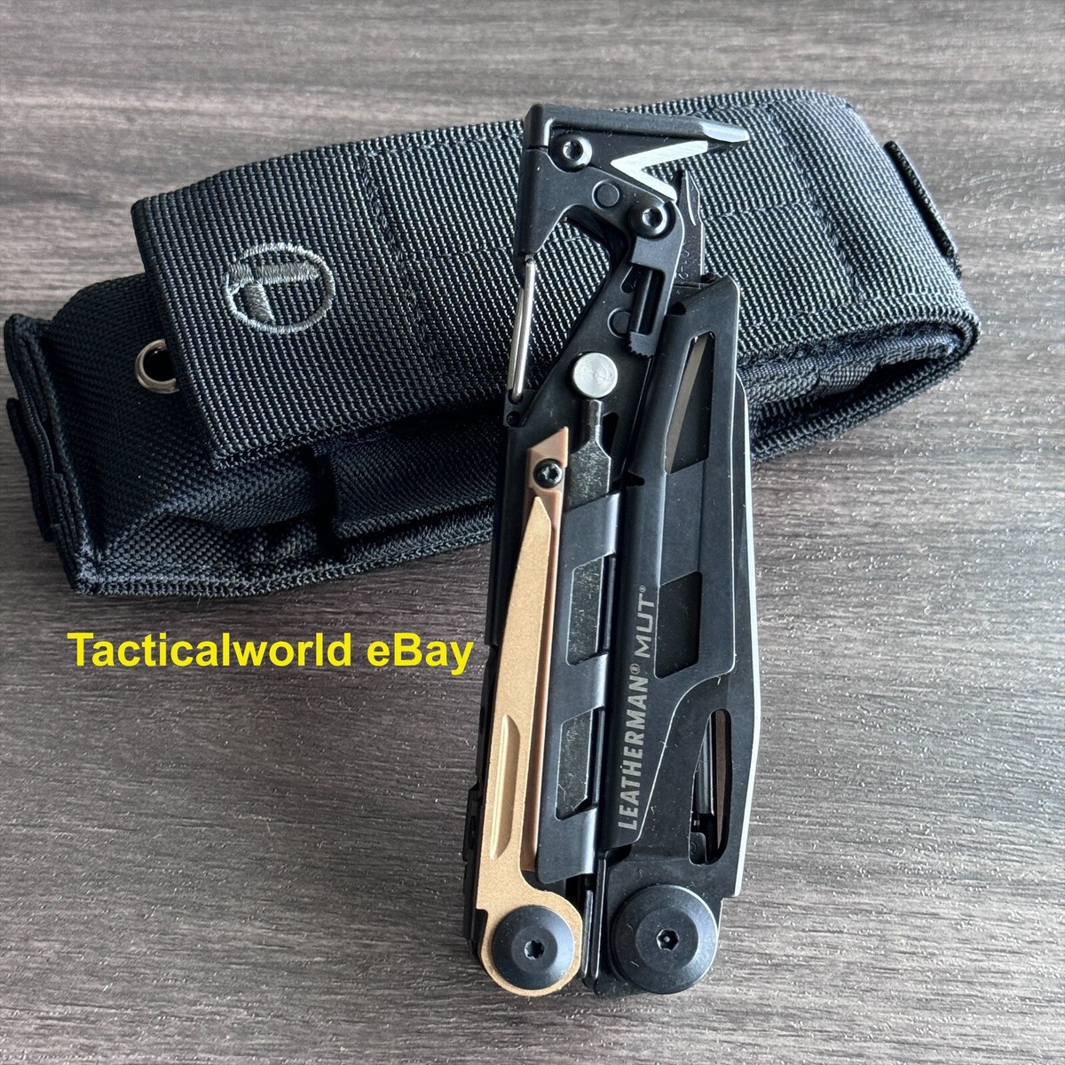 Leatherman MUT Black multi tool w/brown inserts Discontinued