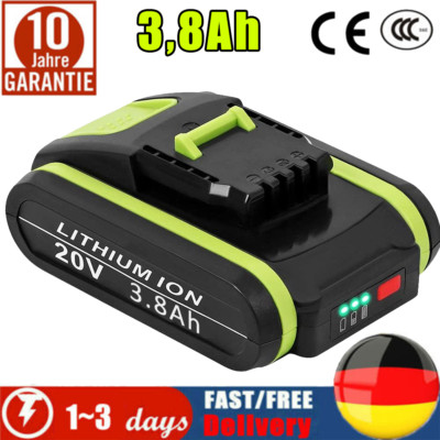 Akku Für Worx WA3551 3800mAh WA3553, WX390, WX176, WX178, WU268, WX166.4 WG169E