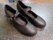Dancing Fair Tap Shoes Black with Teletone Taps Ladies Size 7