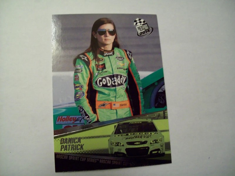 DANICA PATRICK PRESS PASS 2014 CARD #30 NASCAR GO.DADDY #10 CAR