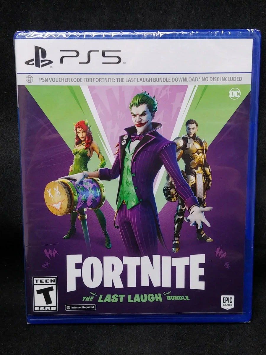 Fortnite: The Last Laugh Bundle (No Disc Version) (Playstation 5/PS5) BRAND  NEW 883929728114