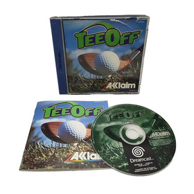 Tee Off Sega Dreamcast Game w Manual