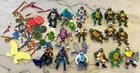 Lot Of 17 Vintage TMNT Teenage Mutant Ninja Turtles Action Figures 80s 90s