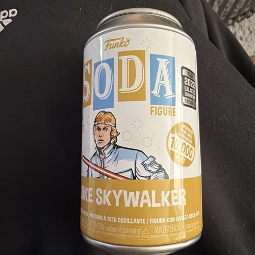Funko Vinyl Soda: Star Wars - Luke Skywalker (Chase) (Glow)  (2022 Galactic Con)