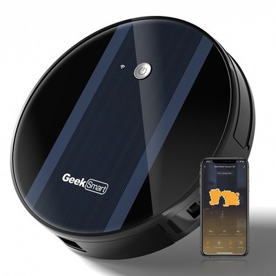 Smart Robot Vacuum Cleaner G6 Plus, Ultra-Thin, 1800Pa Strong Suction, Automatic