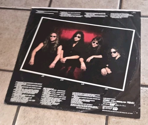 METALLICA AND JUSTICE FOR ALL 1988 60812-1 +inner 1st Press VINYL - LP #1 ONLY